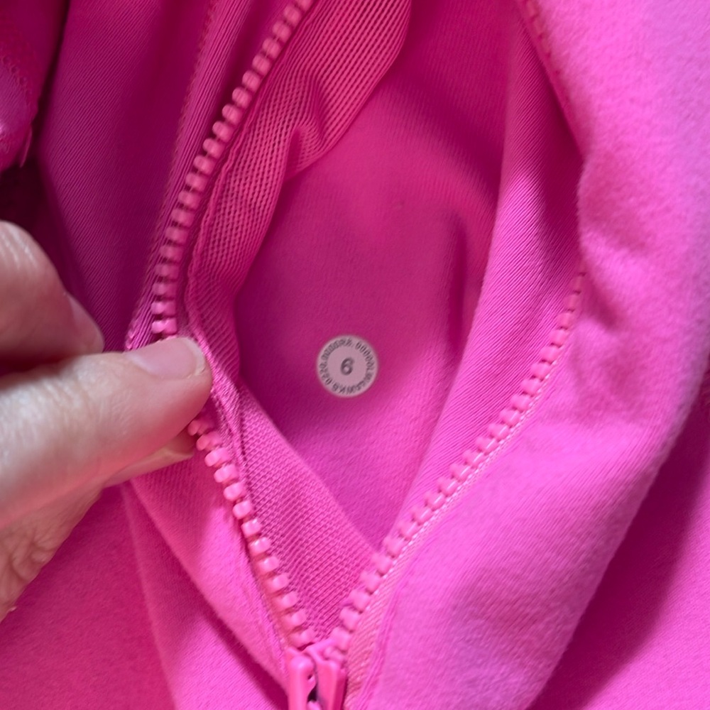 Rare Lululemon Define Jacket Dark Prism Pink Sz 6 - Picture 8 of 11